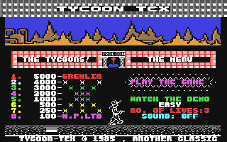 C64 GameBase Tycoon_Tex_[Preview] [Gremlin_Graphics_Software_Ltd.] 1985